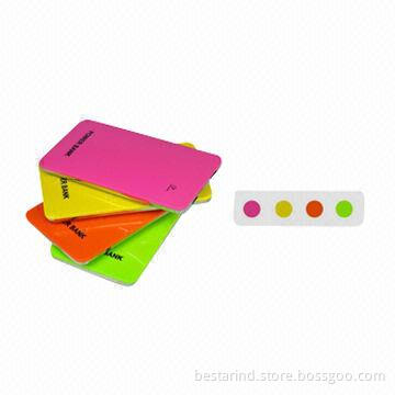 Fashionable ultra-thin power banks with 6,000mAh polymer battery, high-conversion rate